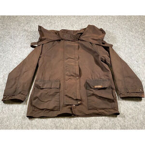 Driza-Bone Australian Men's Brown Short Coat Jacket Size Medium